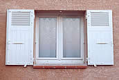 Volet alu blanc
